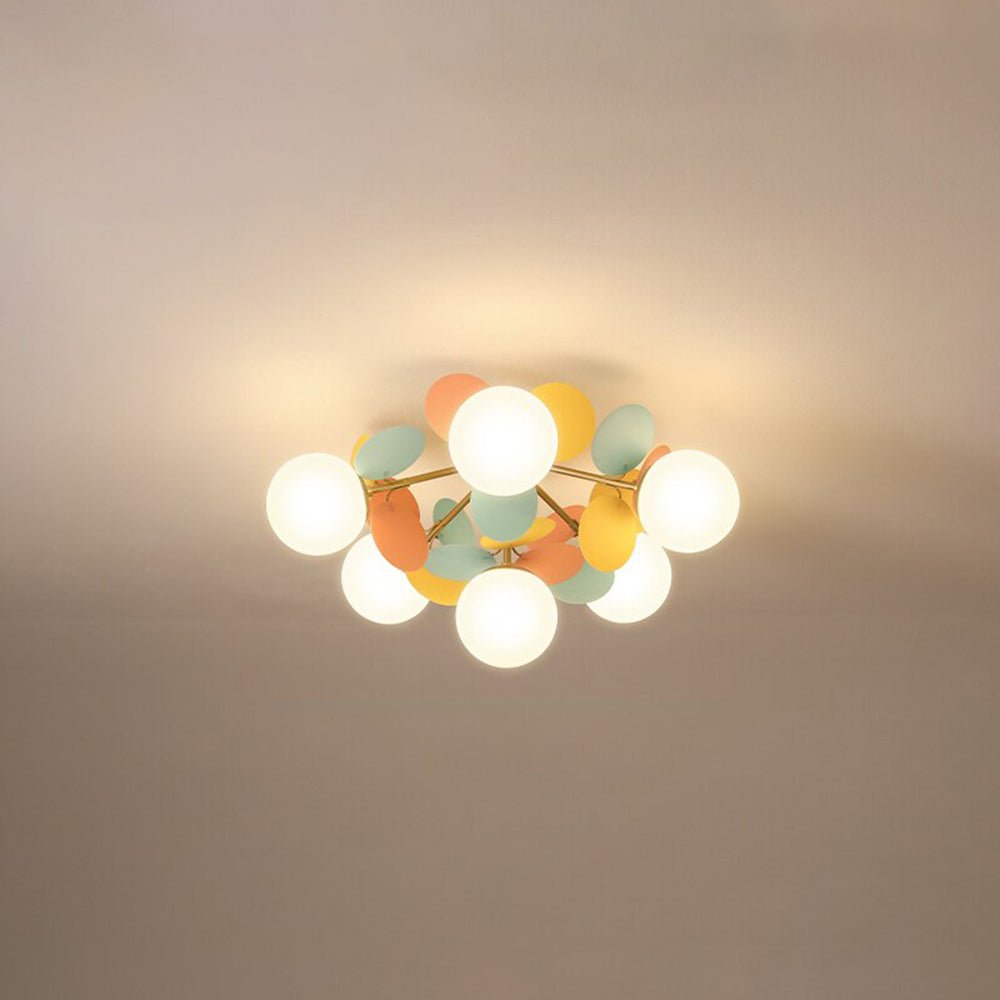 ModernBrilliance - Lampe suspendue à DEL en verre acrylique
