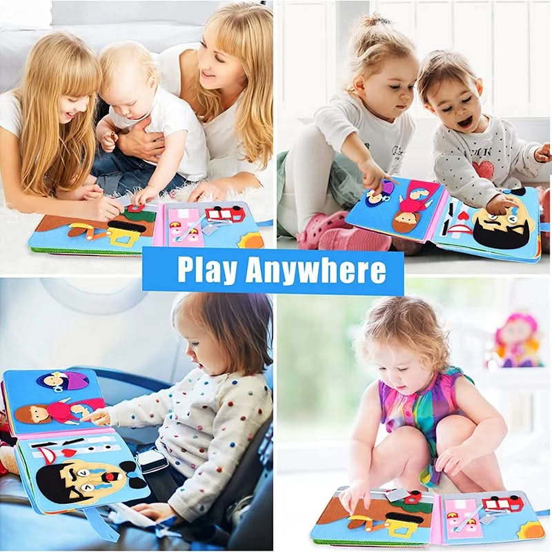 NovaPlay 3D 婴幼儿感官探索学习板玩具，适合 0-3 岁幼儿
