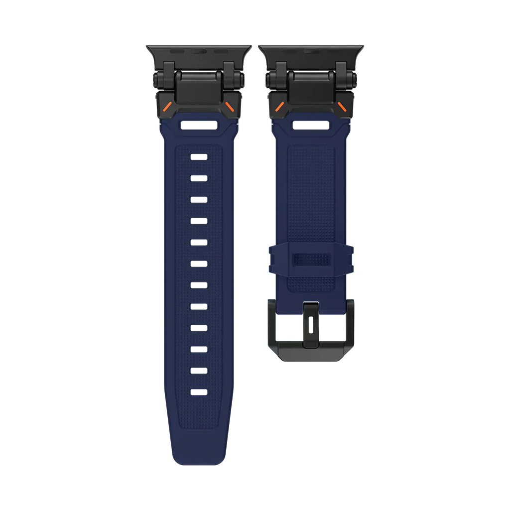 Új titán fém fej szilikon szíj Apple Watch-hoz