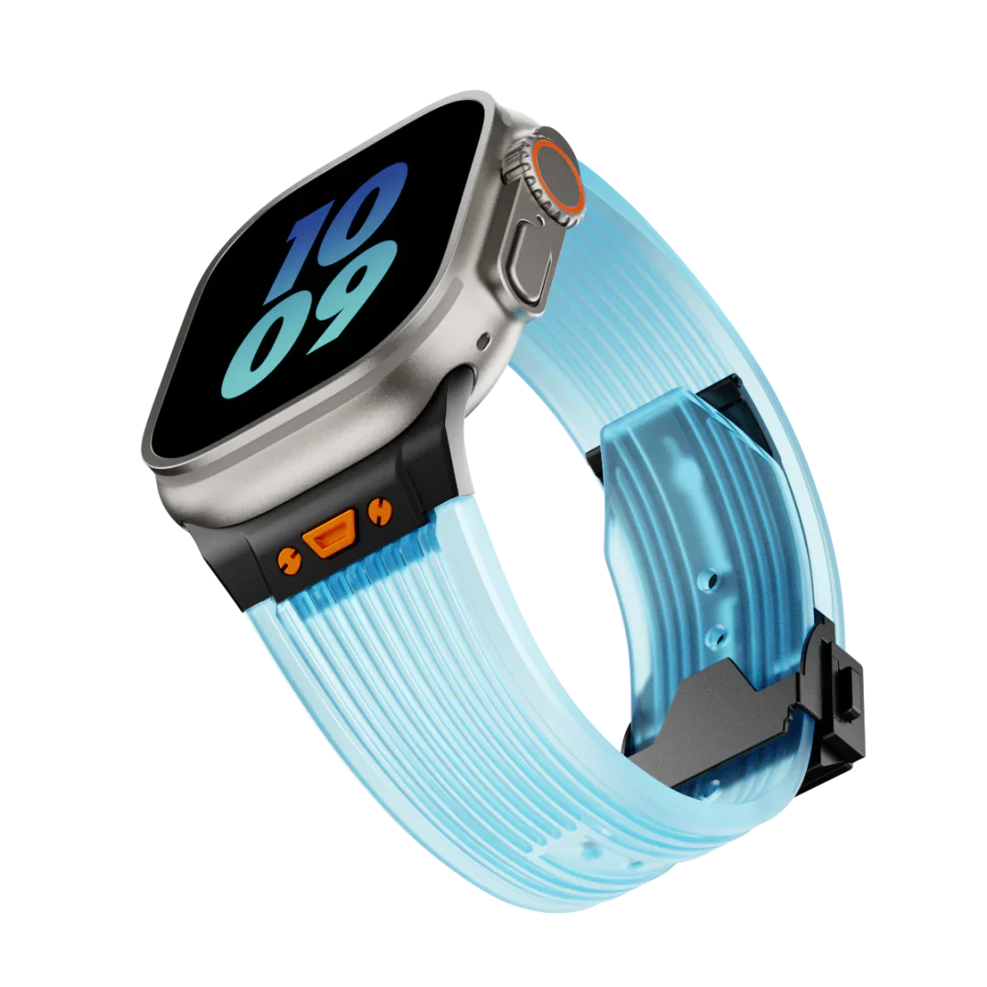 HB99 Transparent silikonarmband för Apple Watch