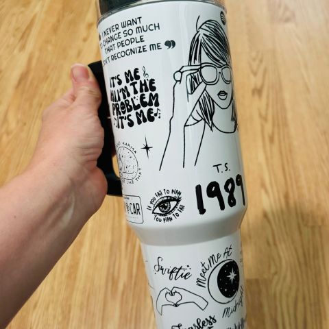 Vaso aislante de acero inoxidable edición limitada Taylor Swift