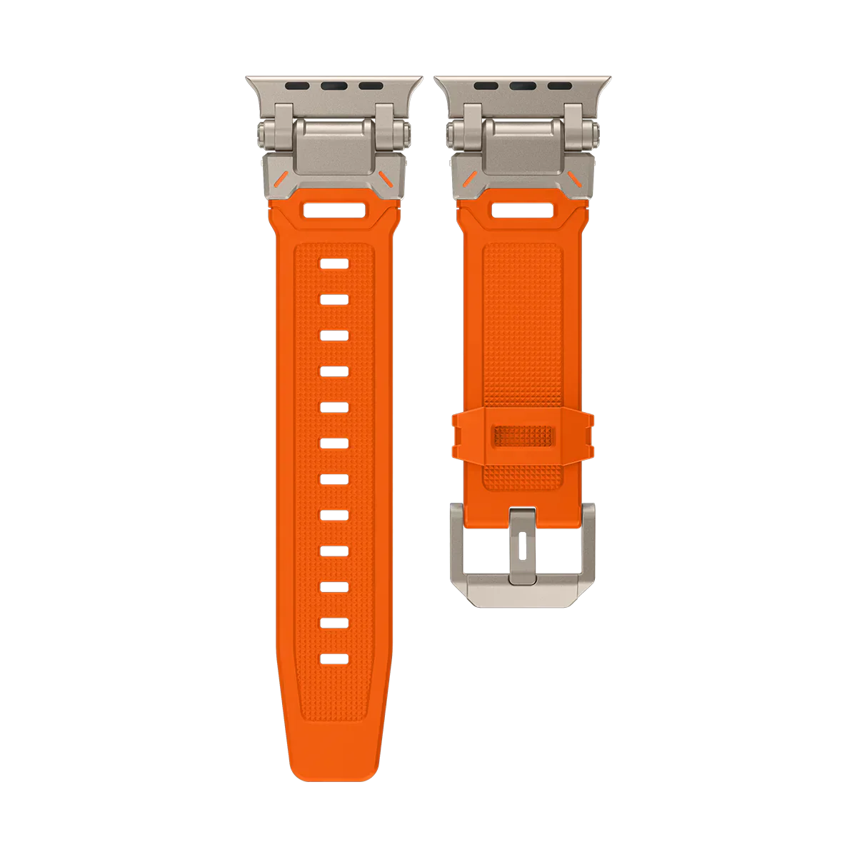 Új titán fém fej szilikon szíj Apple Watch-hoz