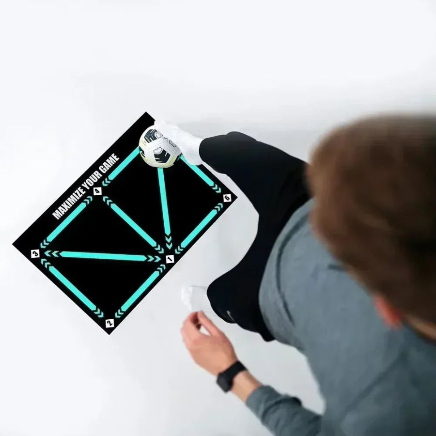 Labdarúgó Profi Edzőszőnyeg és Videó Edzésprogram