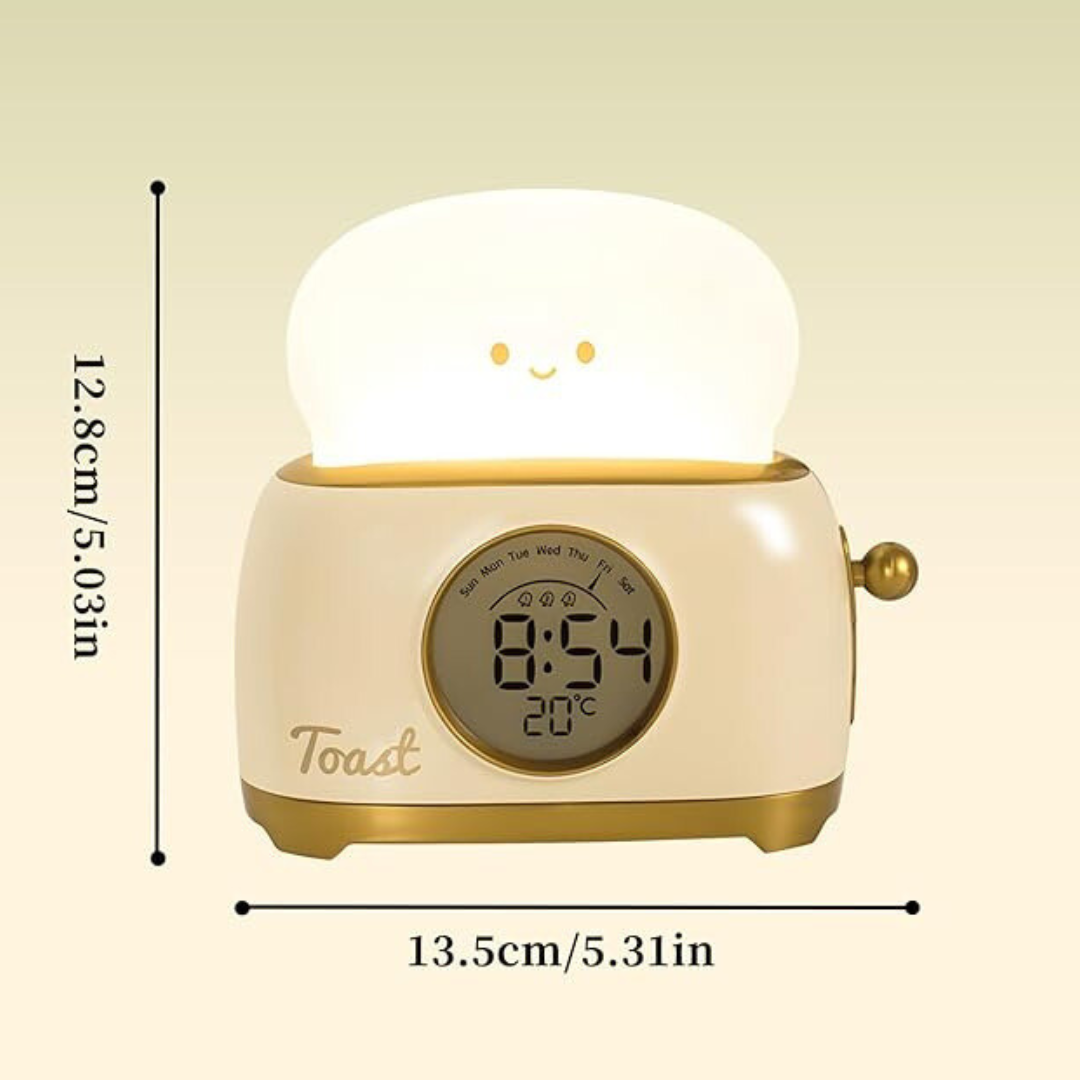 Toasty Alarm clock | Night light and alarm clock in one for the nursery