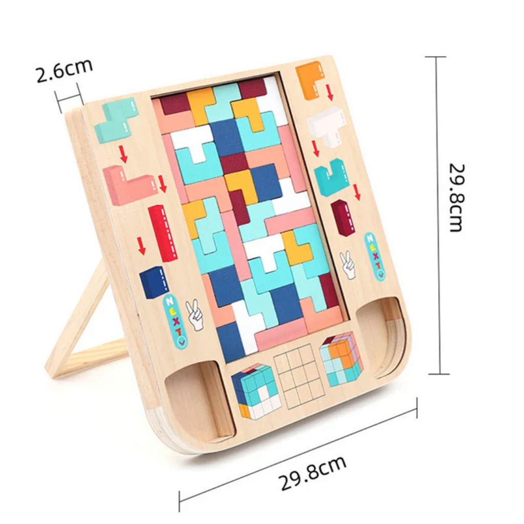Tetris-palapelin pelilauta