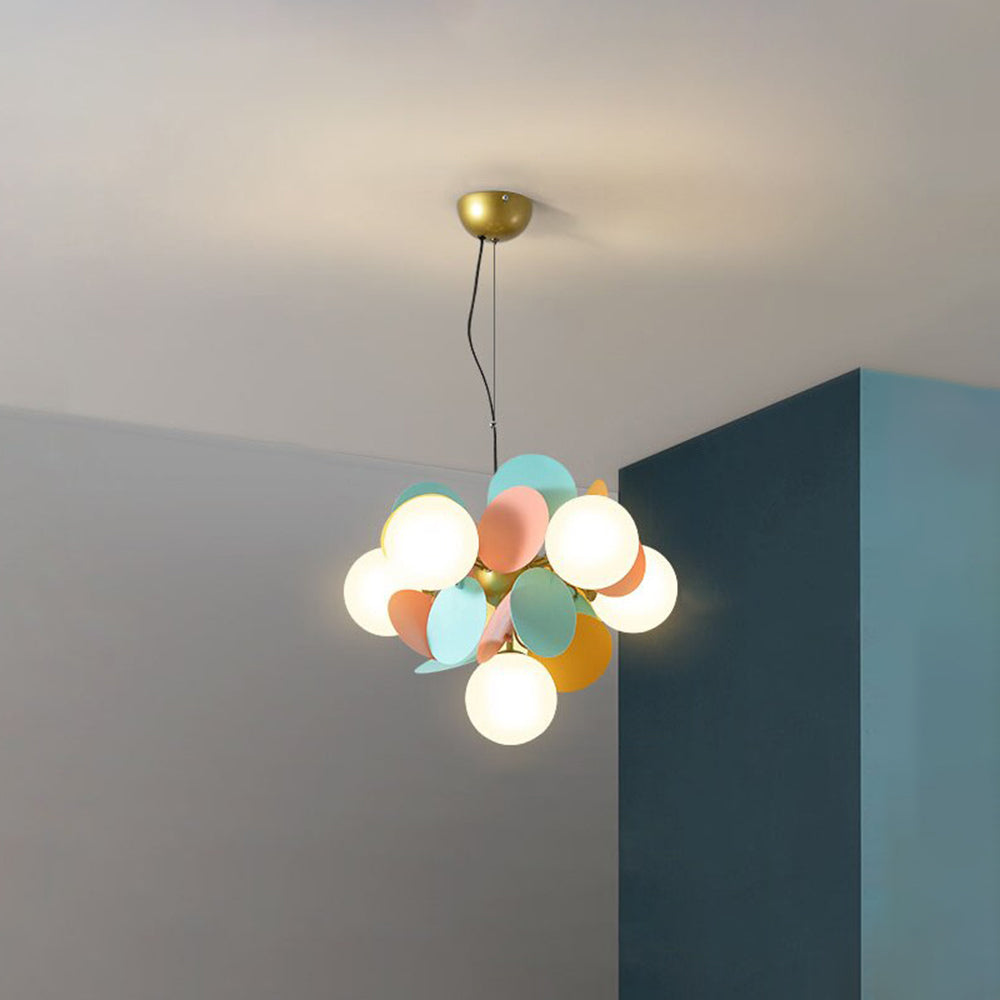 ModernBrilliance - Lampe suspendue à DEL en verre acrylique