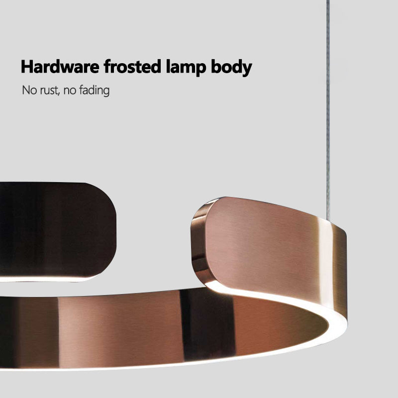 Moderner LED-Ring-Kronleuchter für Wohnzimmer - Orntli