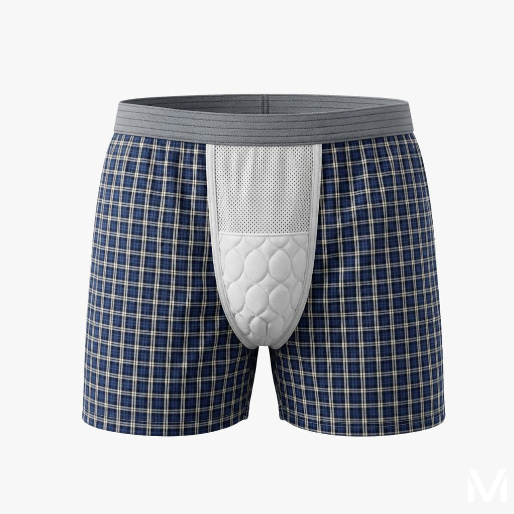 Men's Washable Leak-Proof Boxers – Absorbent Layers, Odour Control, Reusable