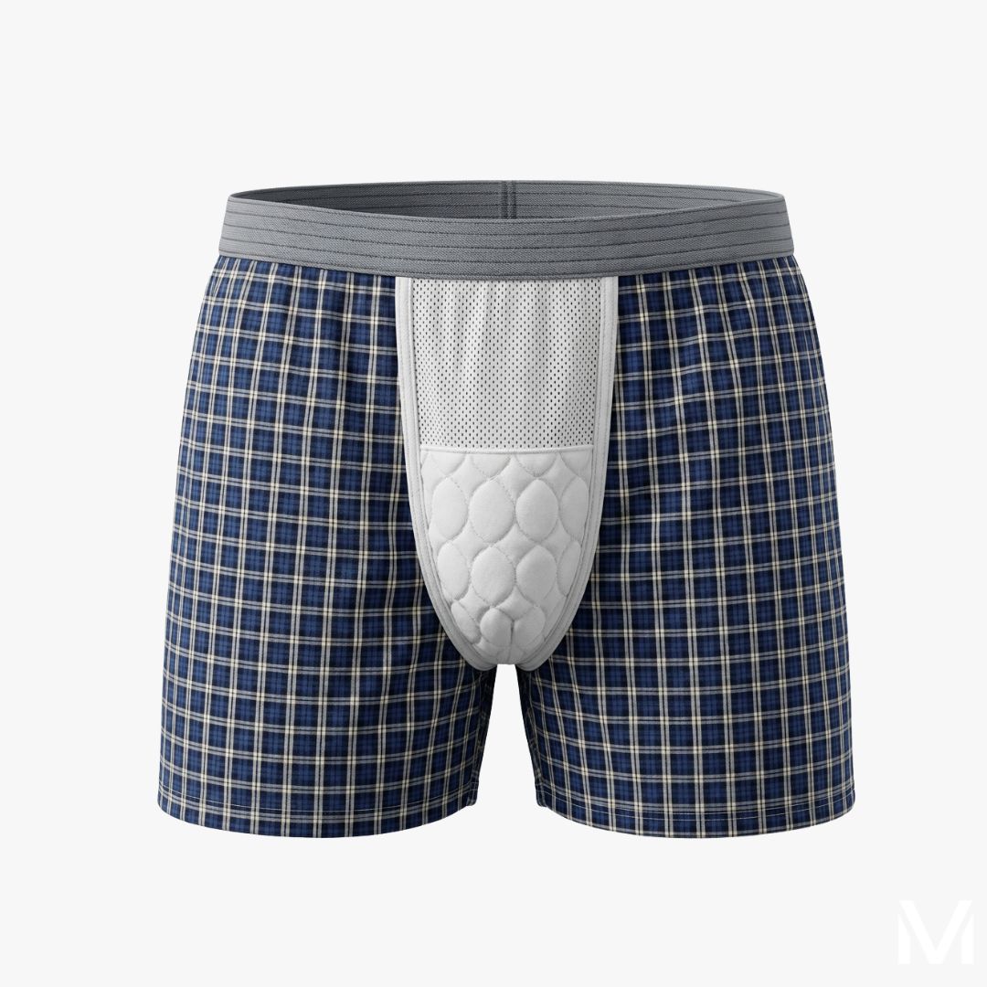 Men's Washable Leak-Proof Boxers – Absorbent Layers, Odour Control, Reusable
