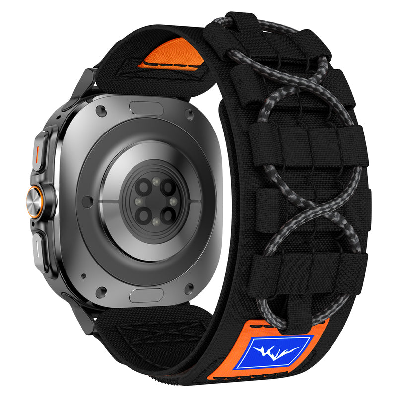 Sangle tactique en nylon extérieure pour Samsung Watch Ultra