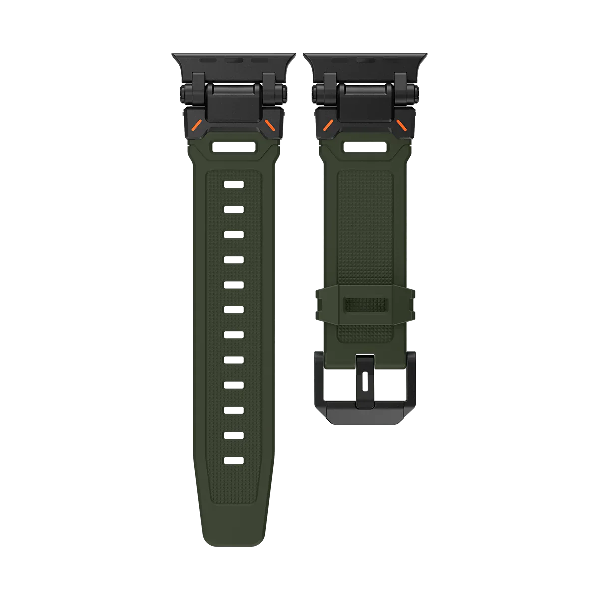 Új titán fém fej szilikon szíj Apple Watch-hoz