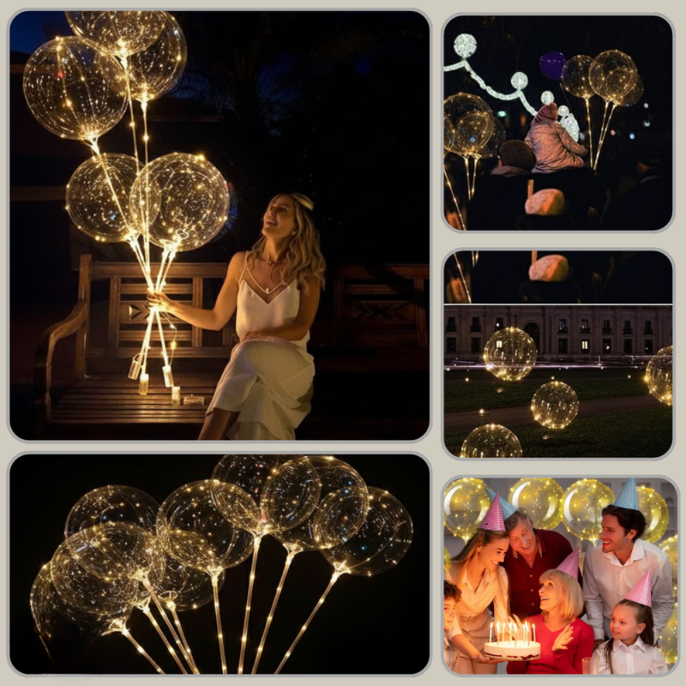 LED-Ballonlichter für warme Partydekorationen