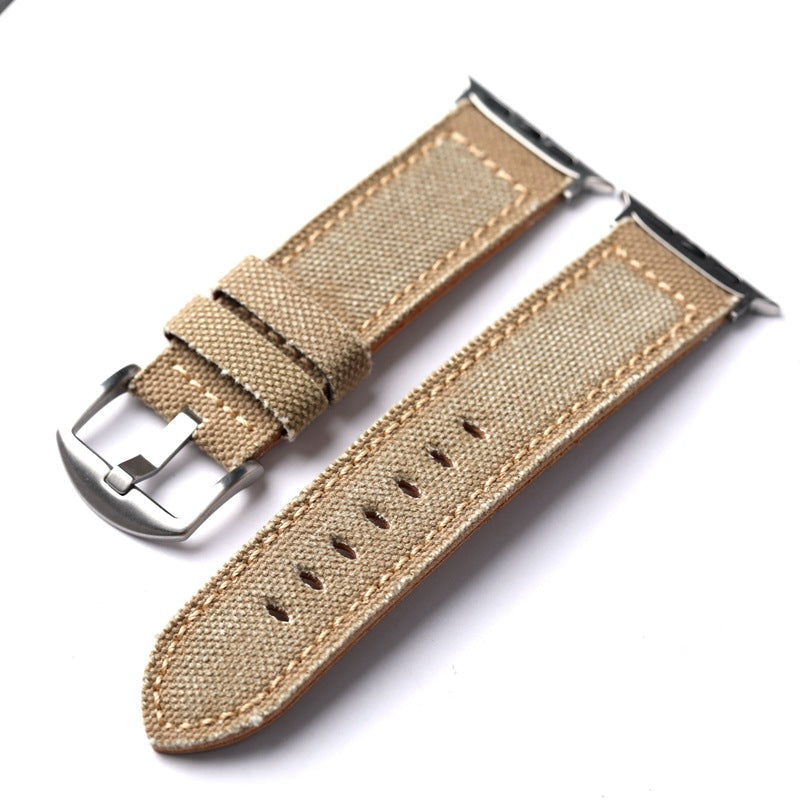 Lærremsrem til Apple Watch