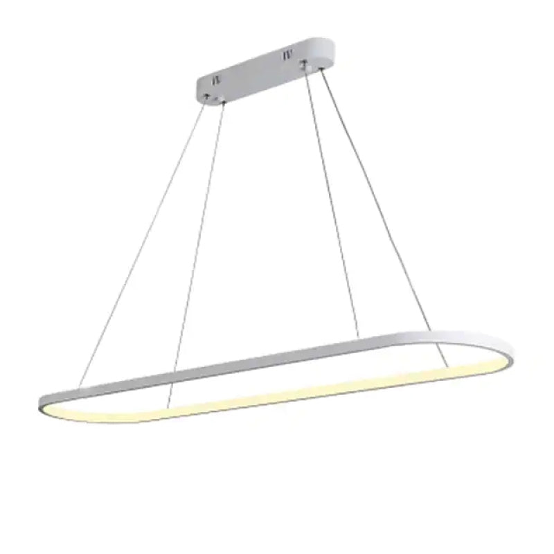 Junel Minimalist Oval Interior Hanging Pendant Light - Neutralighting