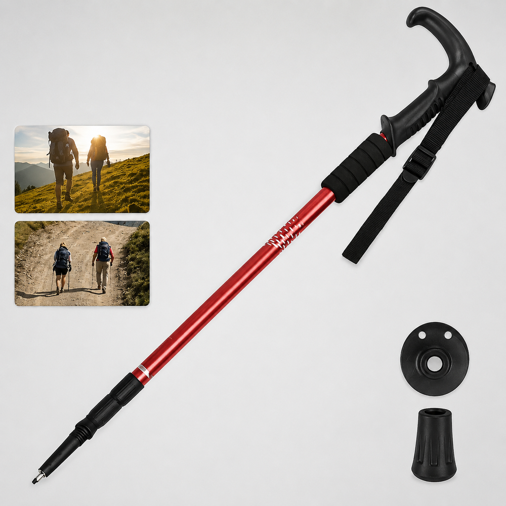 Foldable Aluminum Hiking Stick
