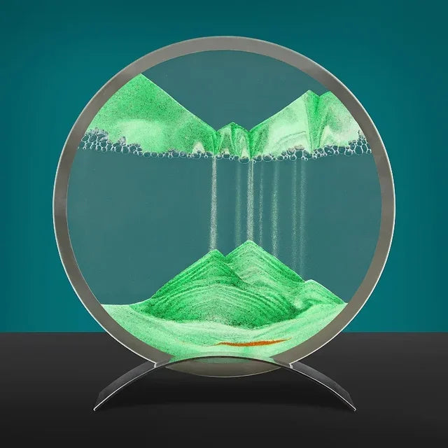 LumaSands Moving Sand Lamp With Calming Ambient Glow