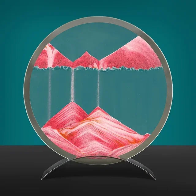 LumaSands Moving Sand Lamp With Calming Ambient Glow