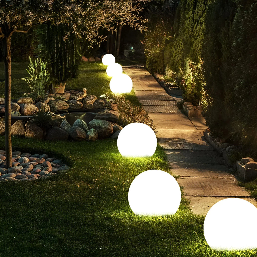 Luz de Jardín Impermeable NovaGlobe para Espacios Exteriores e Interiores
