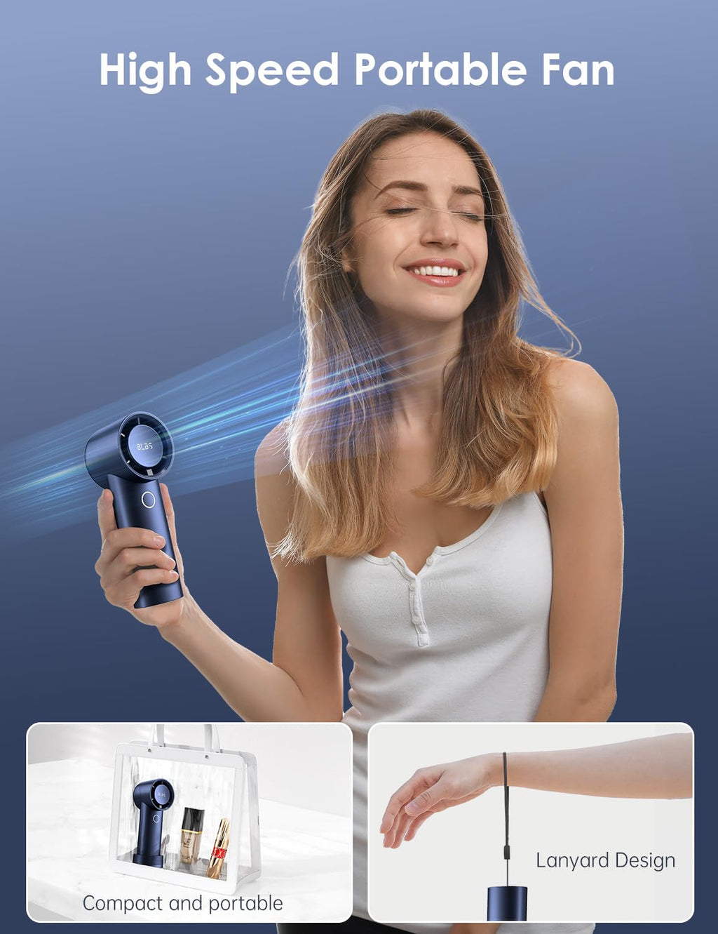 مروحة يدوية شخصية فونيري بريزباددي