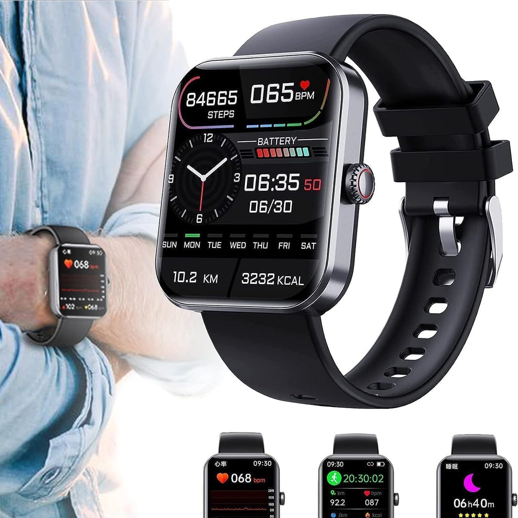 Chytré hodinky s fitness trackerem a Bluetooth hovory