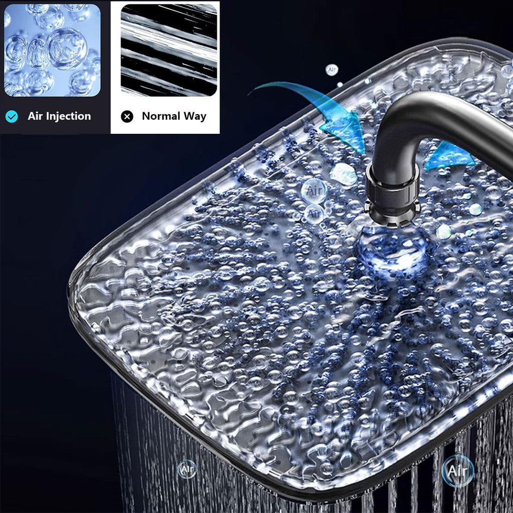 Thermostatisch digitaal display douchesysteem