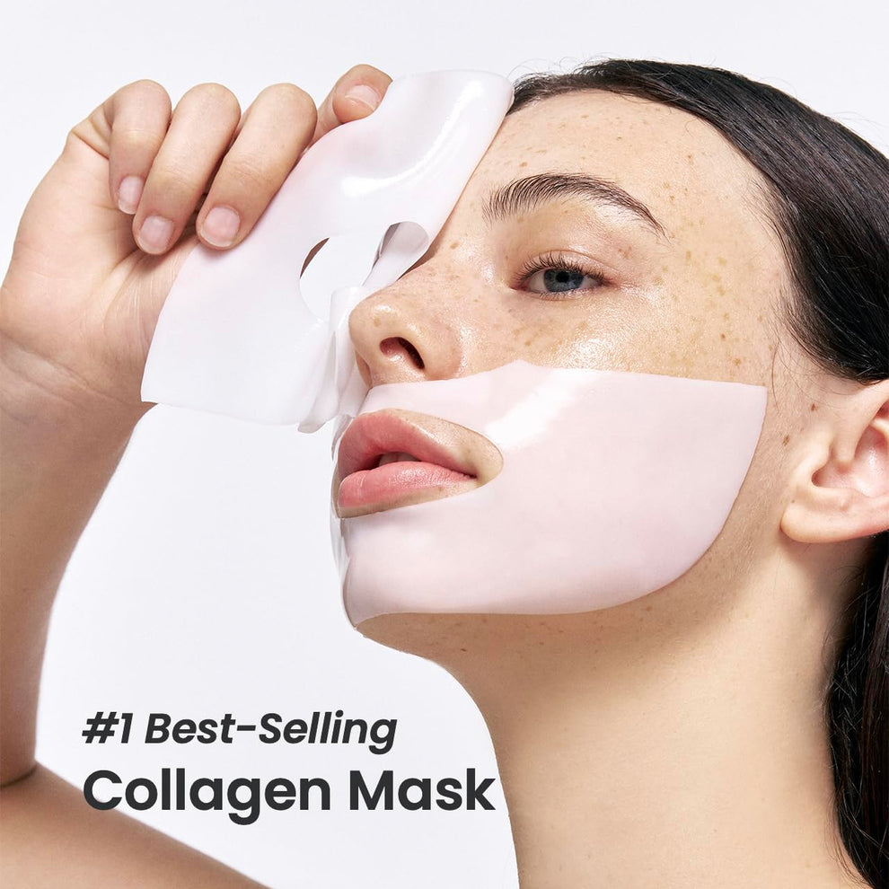 Masque facial au collagène Elara pour routine quotidienne de soins de la peau