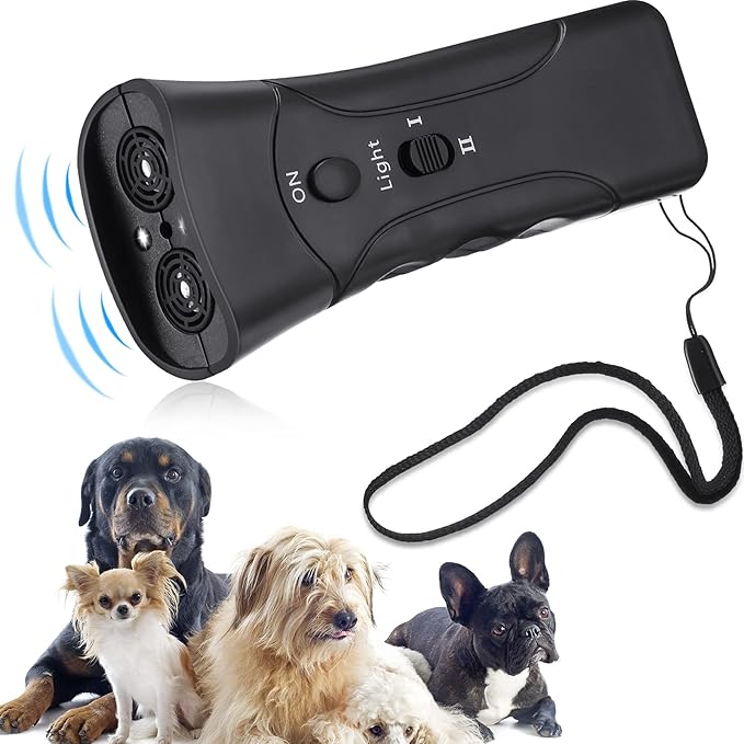 מכשיר לשליטה בנביחות אולטרסוני PawCalm לאילוף