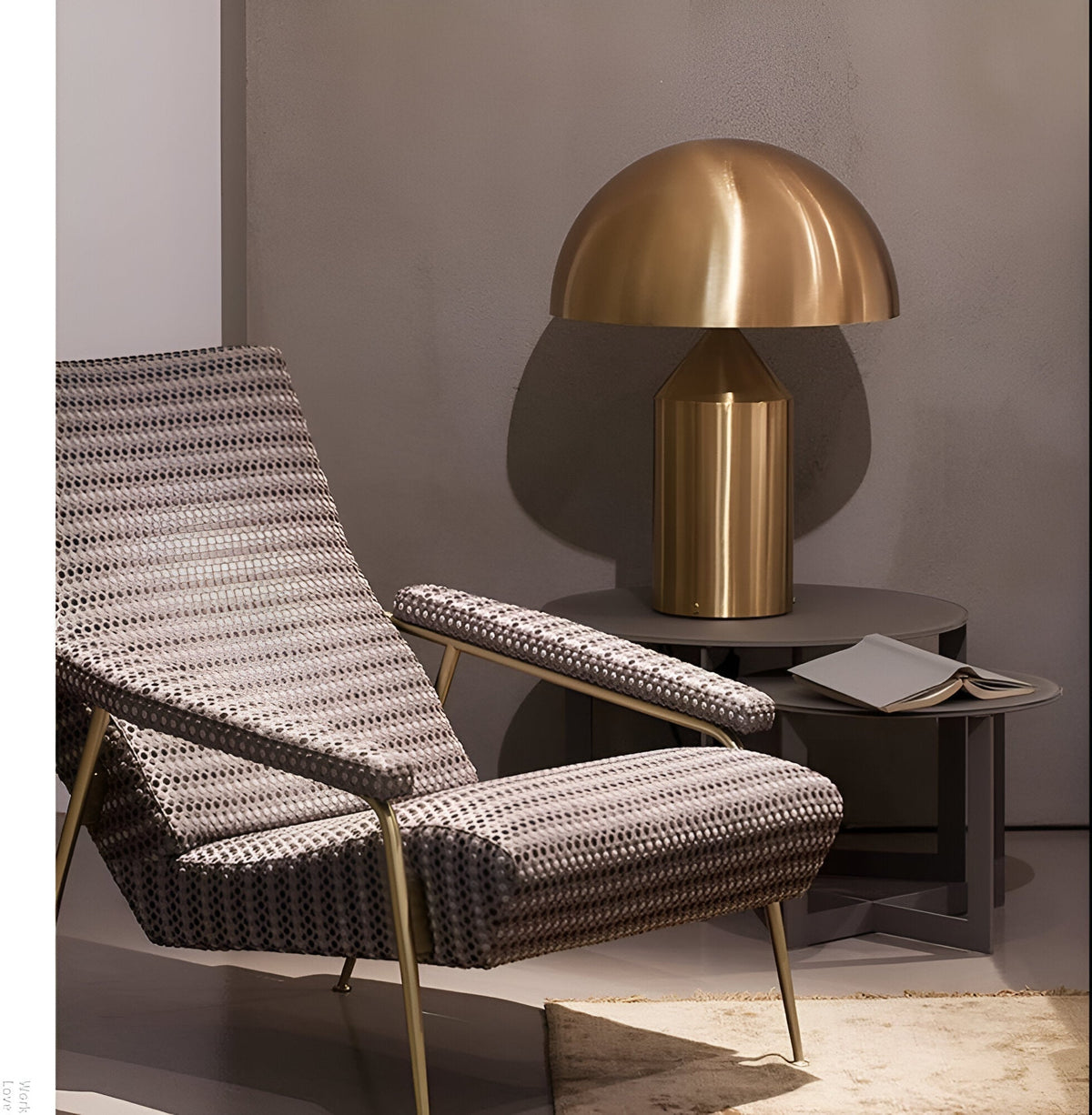 Lampe de table design nordique - Forme sculpturale et lumière douce d’ambiance