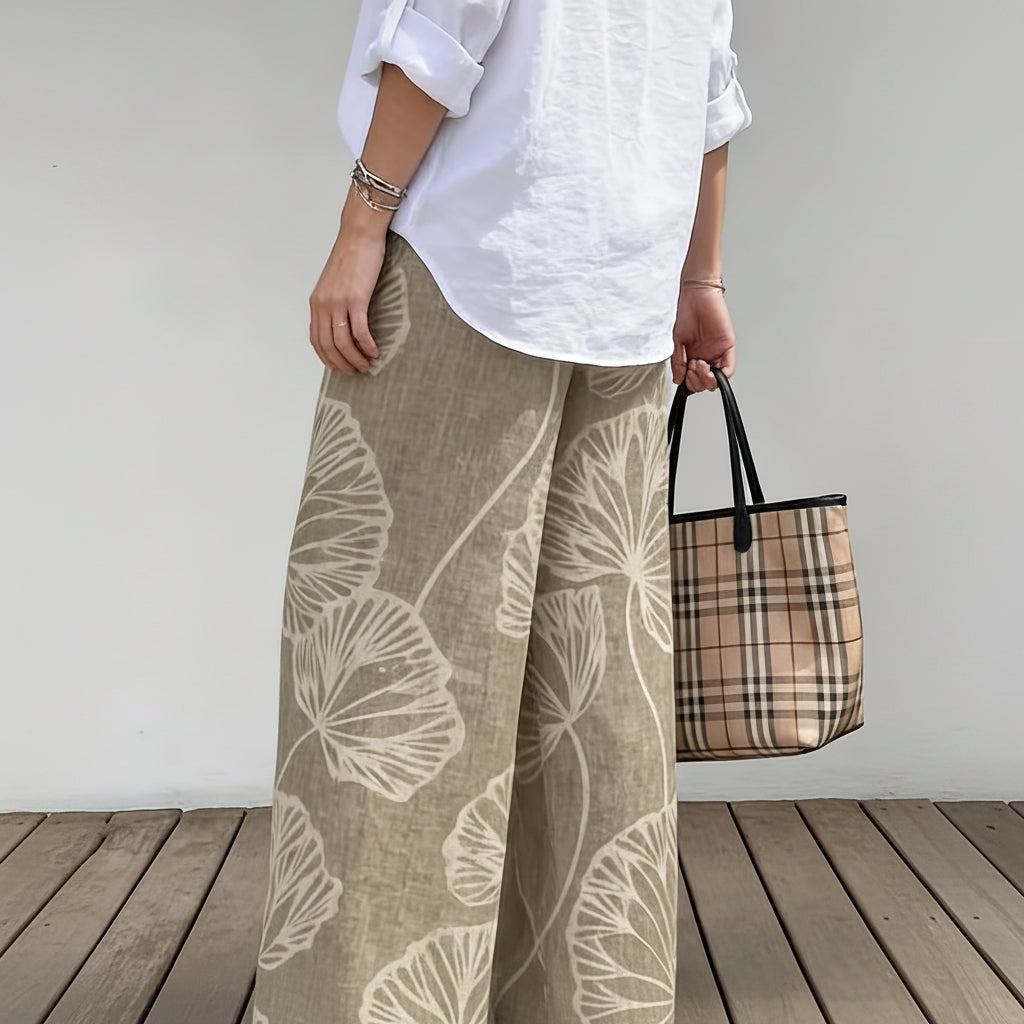 Pantalon décontracté longueur cheville