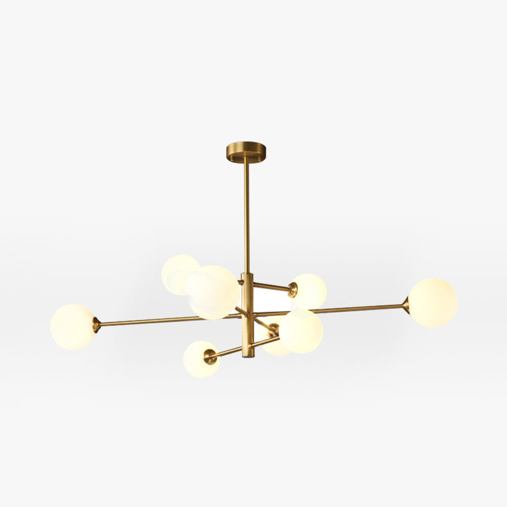 Valentina Modern Glass Shade Pendant Light, Copper/Black - Neutralighting