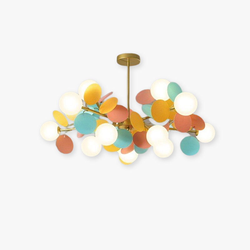 ModernBrilliance - Lampe suspendue à DEL en verre acrylique