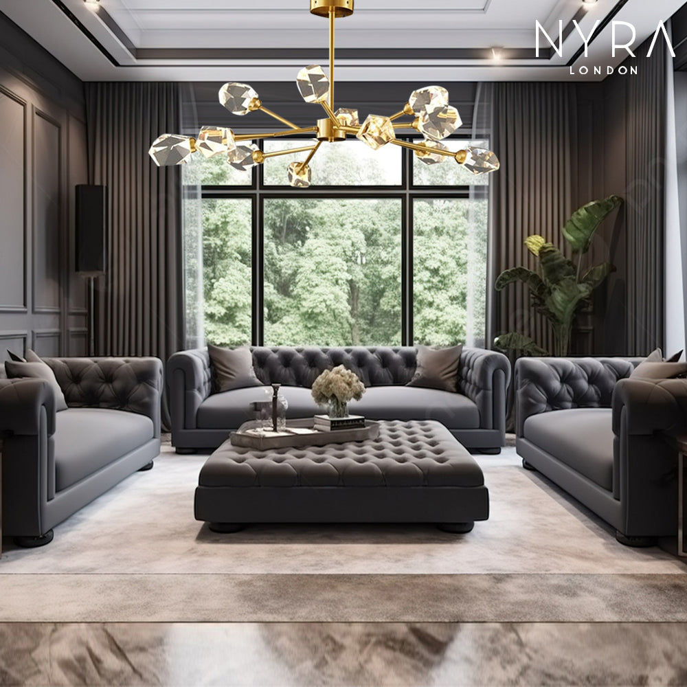 Liora Lampada a Sospensione in Cristallo | Orntli