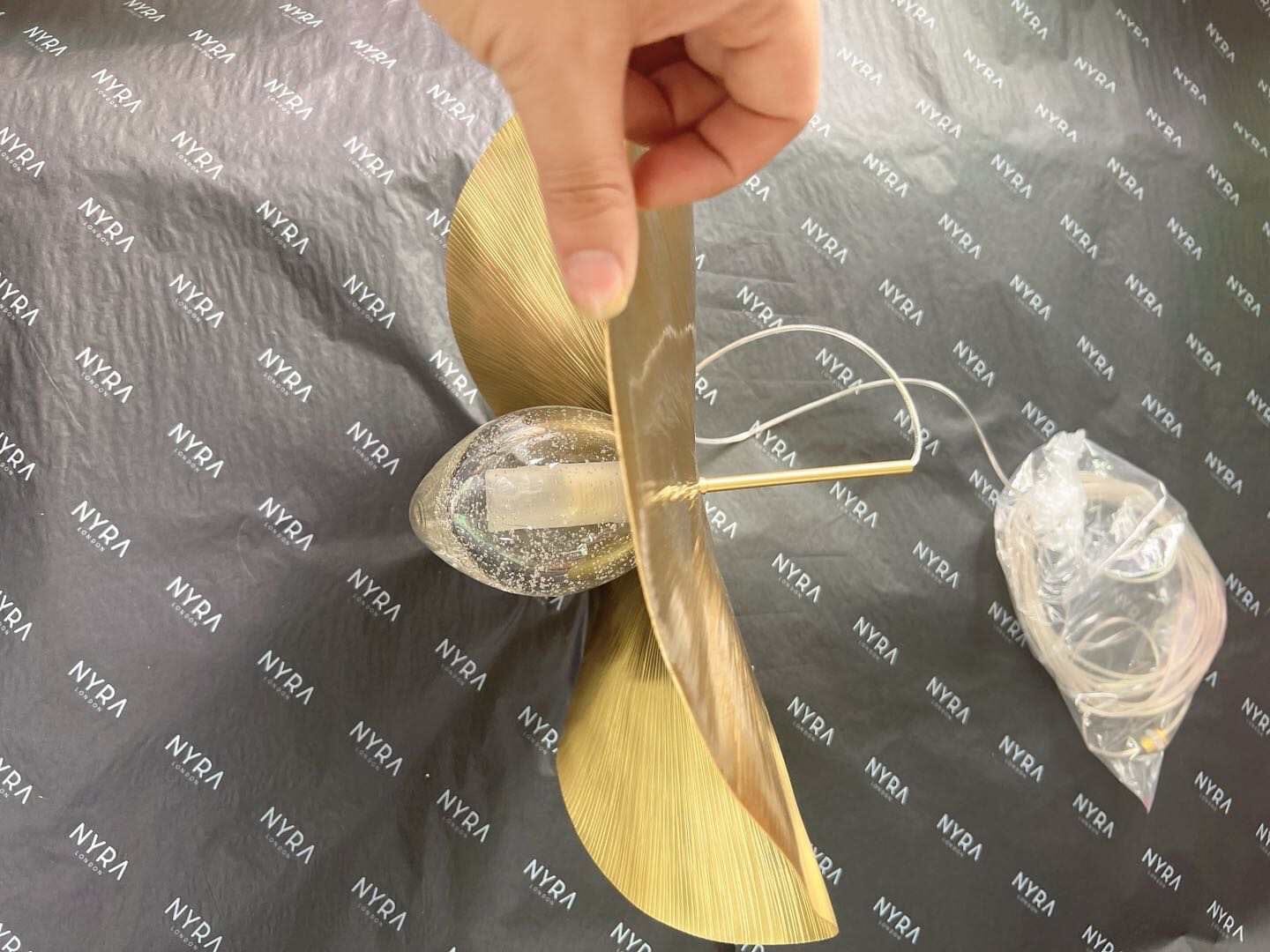 ミニゴールデンシェルペンダント