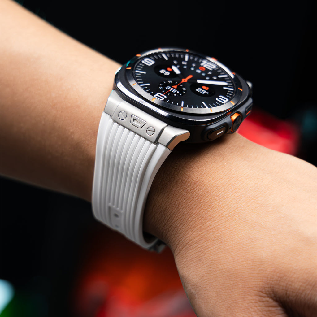 Tali Silikon Reka Bentuk Rapi RM Untuk Jam Tangan Samsung Ultra
