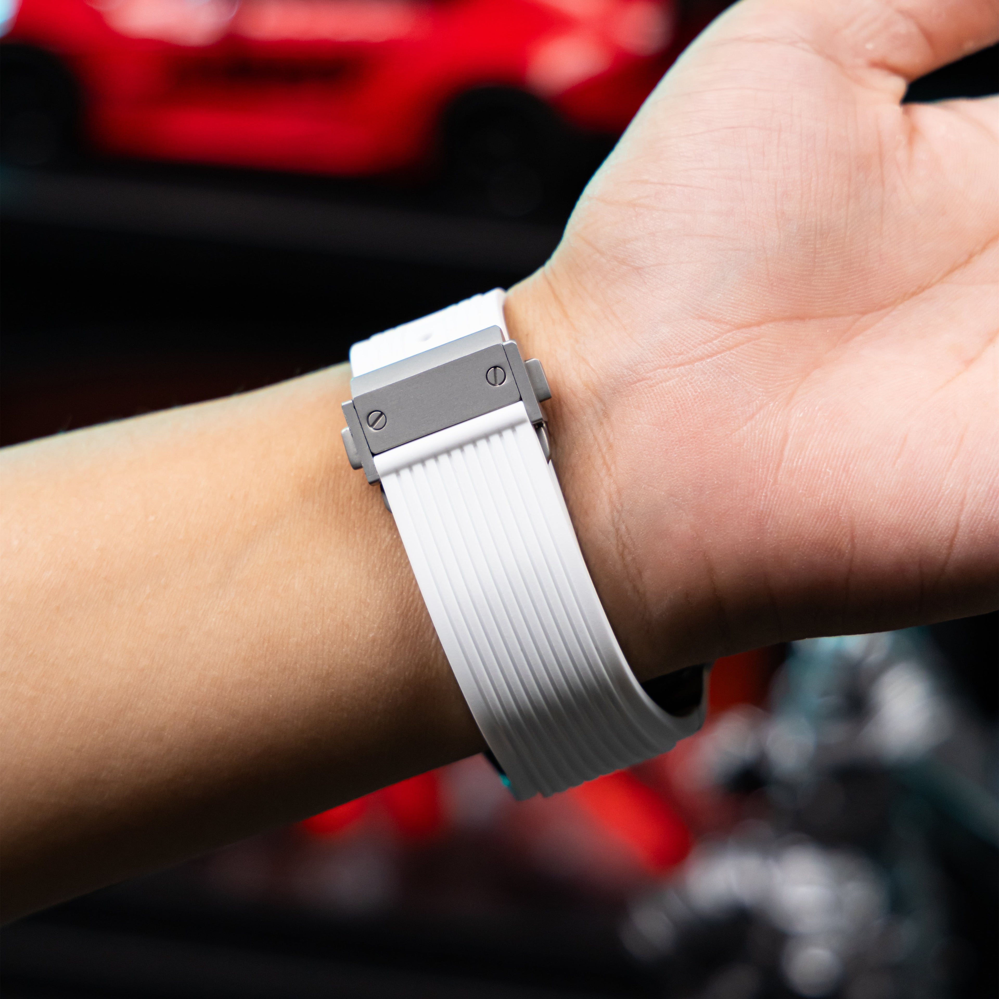 Tali Silikon Reka Bentuk Rapi RM Untuk Jam Tangan Samsung Ultra