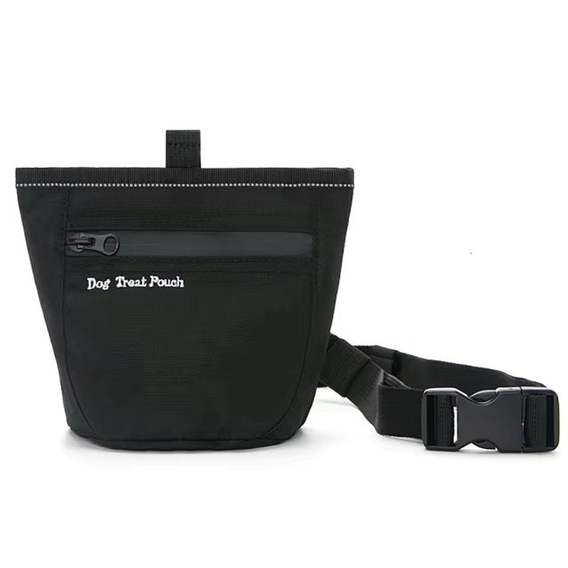 Sac de friandises pour chien avec sangle de taille – Compagnon d'entraînement mains libres pour animaux