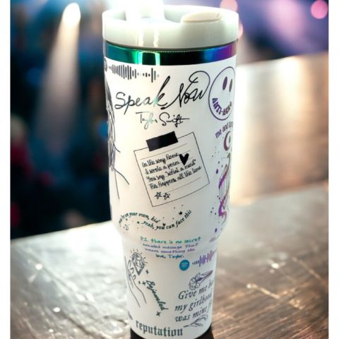 Vaso aislante de acero inoxidable edición limitada Taylor Swift