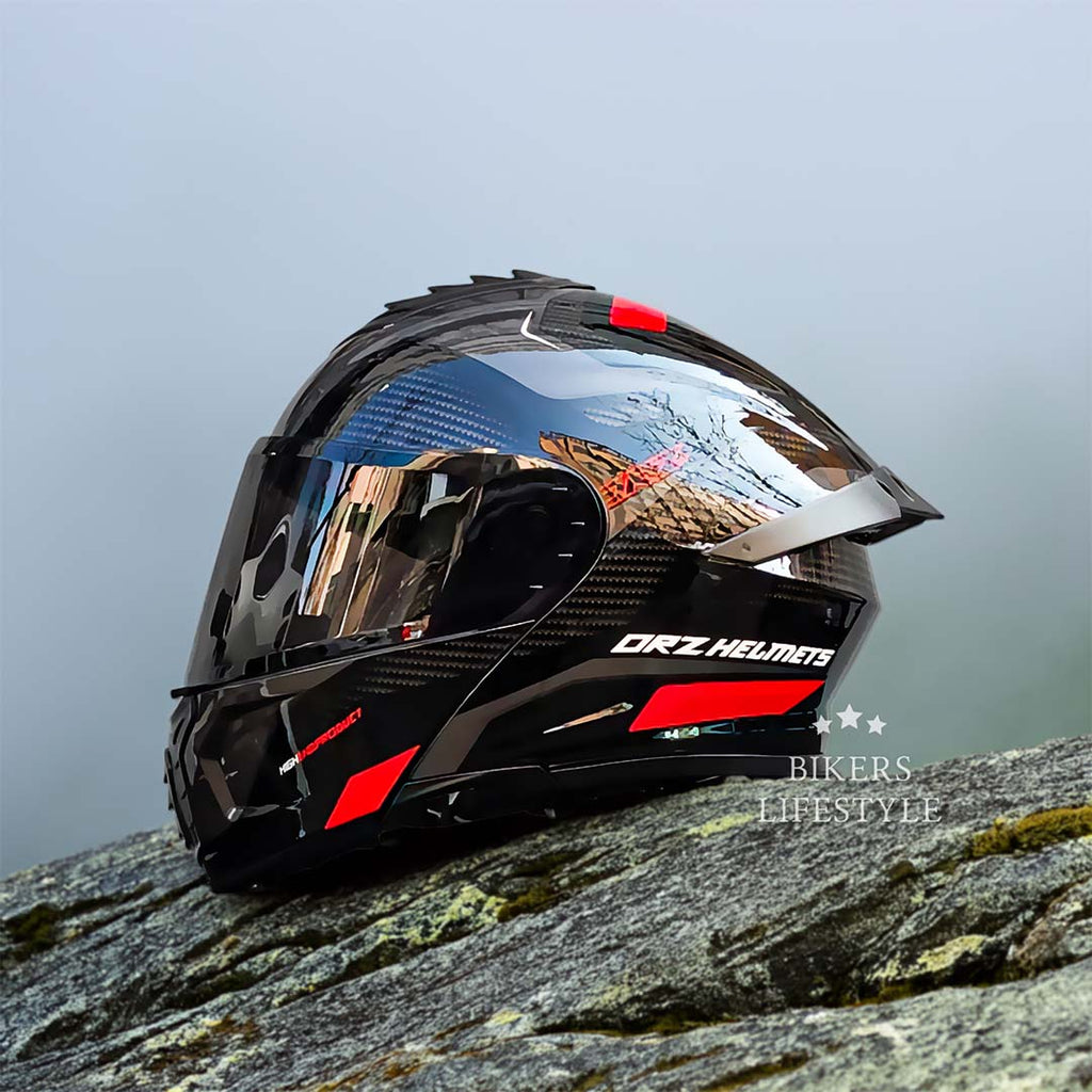 Casco Modular AeroGuard de Doble Lente Aprobado por DOT y ECE