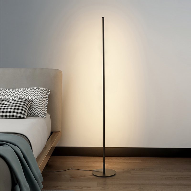LumaArc LED Floor Lamp With Remote Dimmer Warm Cool Lighting