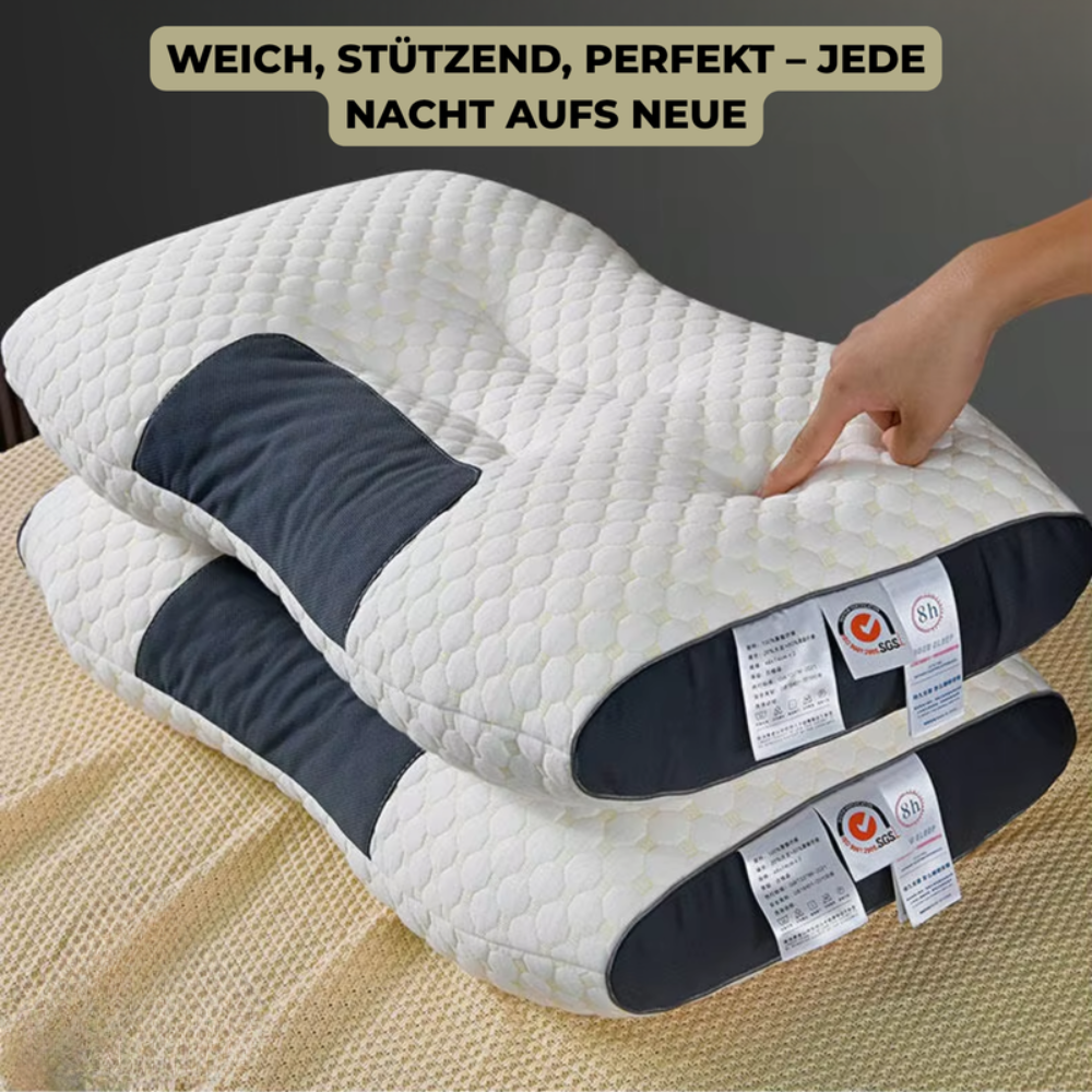 Ergonomik Uyku Desteği için Ortopedik Boyun Yastığı