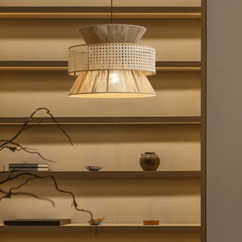 Hemp Rope Chandelier by Kirrea | Orntli