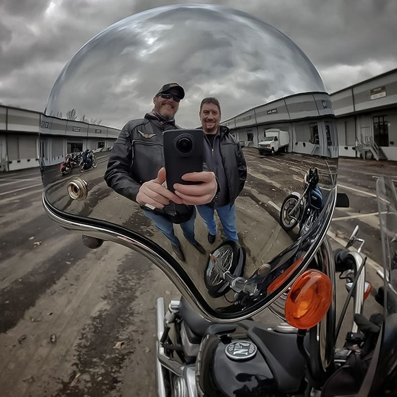 خوذة فضية عتيقة - معتمدة من DOT و ECE