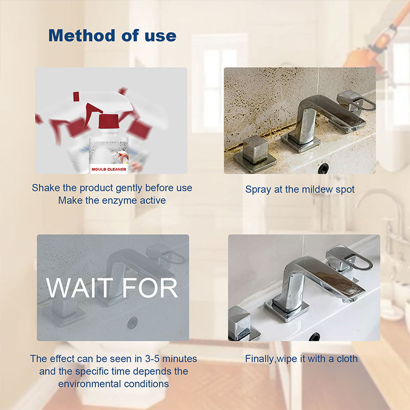 Pjena za čišćenje plijesni, dezodorans za plijesan, brzo djelujući sprej za dekontaminaciju