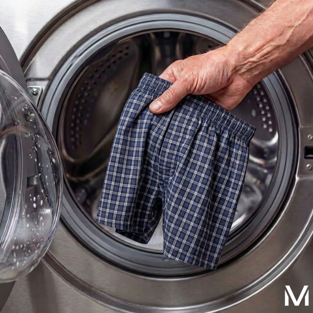 Men's Washable Leak-Proof Boxers – Absorbent Layers, Odour Control, Reusable