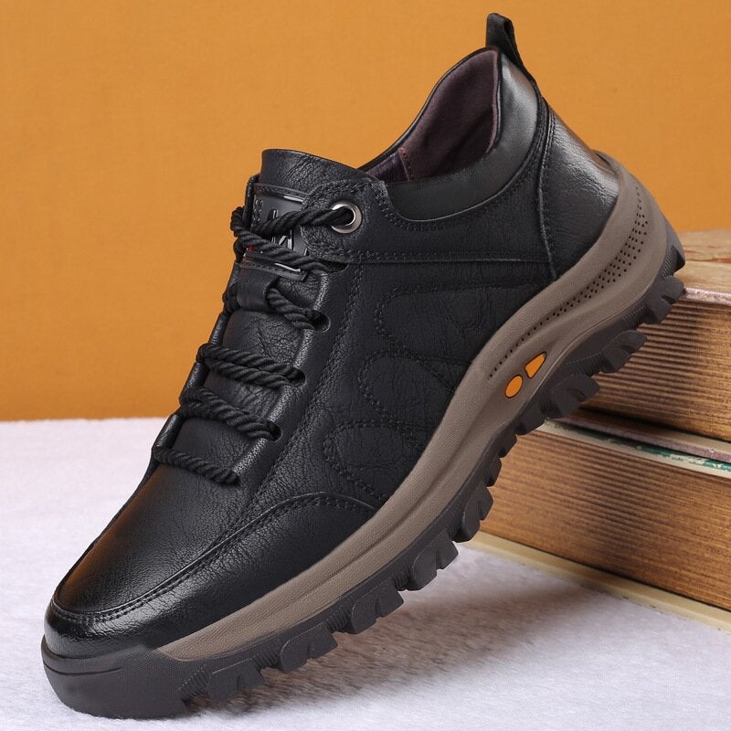 Momentum Heren Orthopedische Leren Schoenen - Ondersteunend Comfort