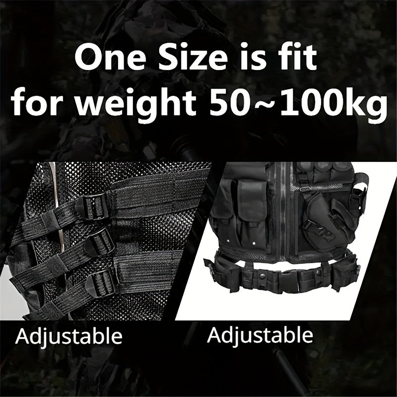 Gilet utilitaire extérieur à libération rapide
