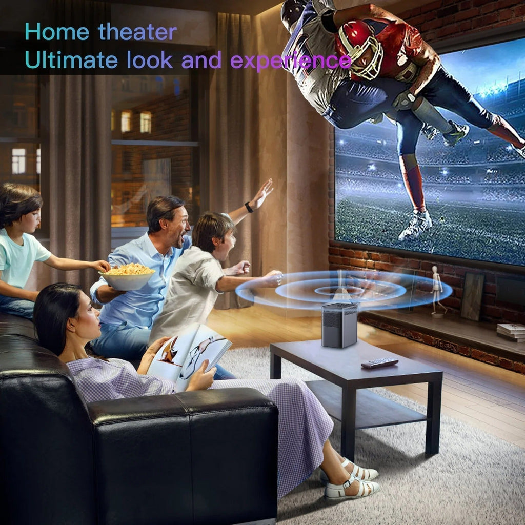 LumaNova WiFi 4K Inteligentny Przenośny Projektor Edycja Pro
