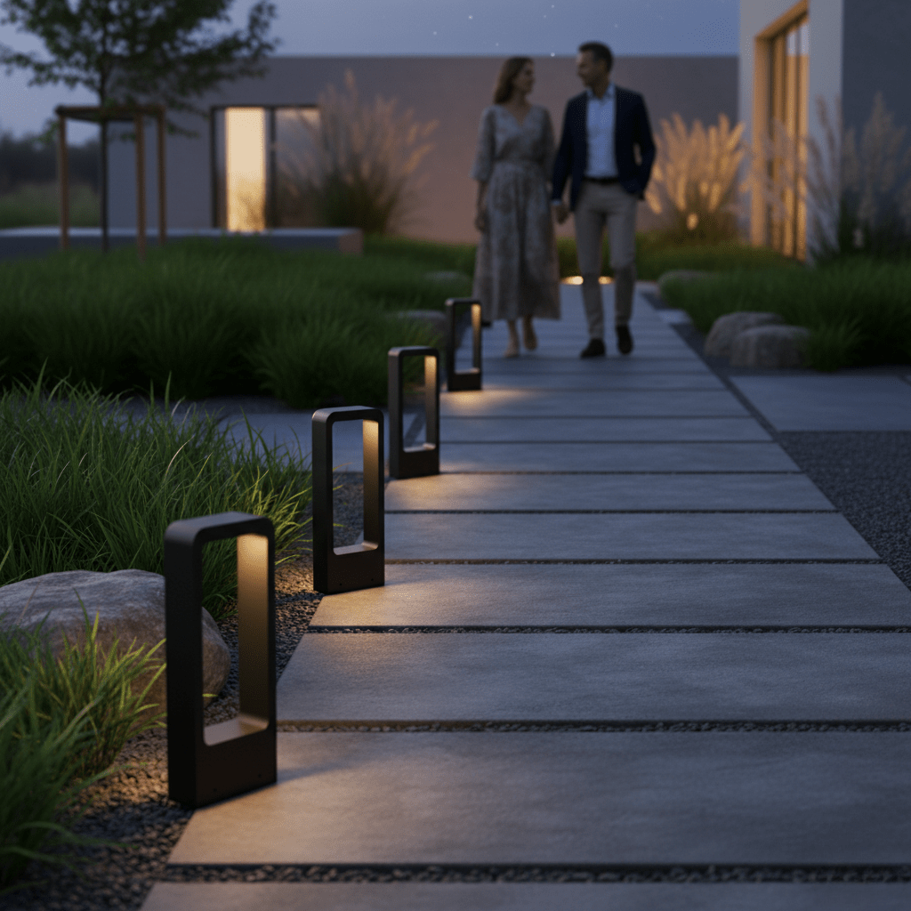LumaPath LED Garden Path Lights Energy Saving For Outdoor Living