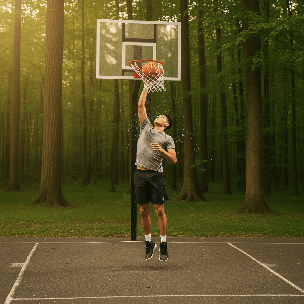 PulsePro Outdoor Basketball Net Durable Weatherproof For Serious Players