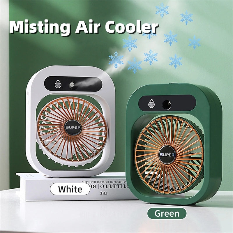 AquaFlow™ - um ventilador portátil de ar condicionado com névoa